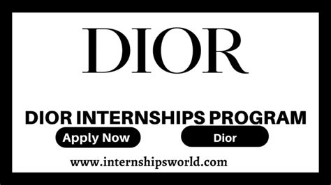 dior alternance|christian dior internships.